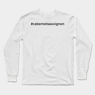 Hashtag Wines: Cabernet Sauvignon Long Sleeve T-Shirt